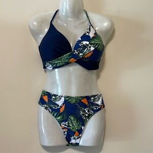 Leopard Monstera Bikini